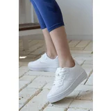 İnan Ayakkabı Women's White Sneakers Sneakers
