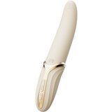 Zalo Eve - Luksuzni vibrator z grelnikom za polnjenje (bel) | Shoptok.si