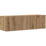  3-dijelni zidni TV ormarić Artisan hrast izrađen od drva | shoptok.hr