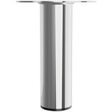 WALTECO Postolje za namještaj (D x Š x V: 6 x 6 x 20 cm, Ø x V: 6 x 20 cm, Nosivost: 75 kg, Čelik, Srebrna) | shoptok.hr