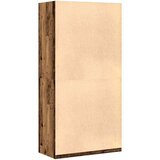vidaXL Garderobna omara starinski les 100x50x200 cm inženirski les | Shoptok.si