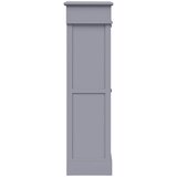 Ormarić za cipele sivi 50 x 28 x 98 cm od drva paulovnije | shoptok.hr