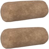  Presvlaka za jastuk 2 pcs HEERLEN Sivosmeđa Ø 15 x 40 cm | shoptok.hr