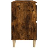 Ormarić za umivaonik boja dimljenog hrasta 80x33x60 cm drveni | Eponuda.ba