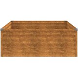  Povišena vrtna gredica 100 x 100 x 36 cm od čelika COR-TEN | Eponuda.com