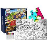 Jurassic Dinosaur Painting Puzzle 24 parts  Jurassic Dinosaur Painting Puzzle 24 parts Slike