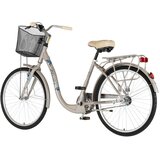 Visitor bicikl fashion butterfly 26" alu 17" v-brake kontra quanda 155-178cm (s/m) sivi perla 1262104 | Eponuda.com