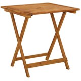  Sklopivi vrtni stol od masivnog bagremovog drva 70 x 70 x 75 cm | Eponuda.ba