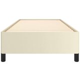  Posteljni okvir krem 90x190 cm umetno usnje, (20726697) | Shoptok.si