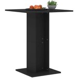 Bistro stol crni 60 x 60 x 75 cm od konstruiranog drva | shoptok.hr