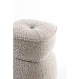 Light & Living Bež tabure iz tkanine bouclé Leyla – | Shoptok.si