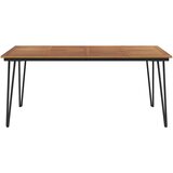  Vrtni stol s U-nogama 180x90x75 cm od masivnog drva bagrema | Eponuda.ba