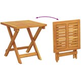  Ležaljka 1-osoba 2 pcs Smeđa Čvrsto drvo akacije | shoptok.hr