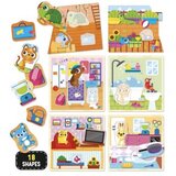 Lisciani Montessori Sestavi hišo Cene