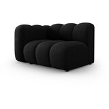 Micadoni Home črn/antracitno siv modul za sedežno garnituro (levi kot) lupine | Shoptok.si