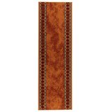  Trkački tepih FLORNES Tkani Narančasta Dijamanti 80 x 150 cm PP - Narančasti rombovi 80 x 150 cm | shoptok.hr