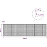  Gabion s žicom debljine 3 5 mm i mrežom 5x5 cm 550x20x150 cm - 20 cm 150 cm 550 cm | shoptok.hr