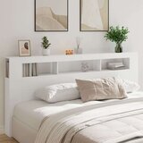  Uzglavlje bijelo 220x18 5x103 5 cm konstruirano drvo | shoptok.hr