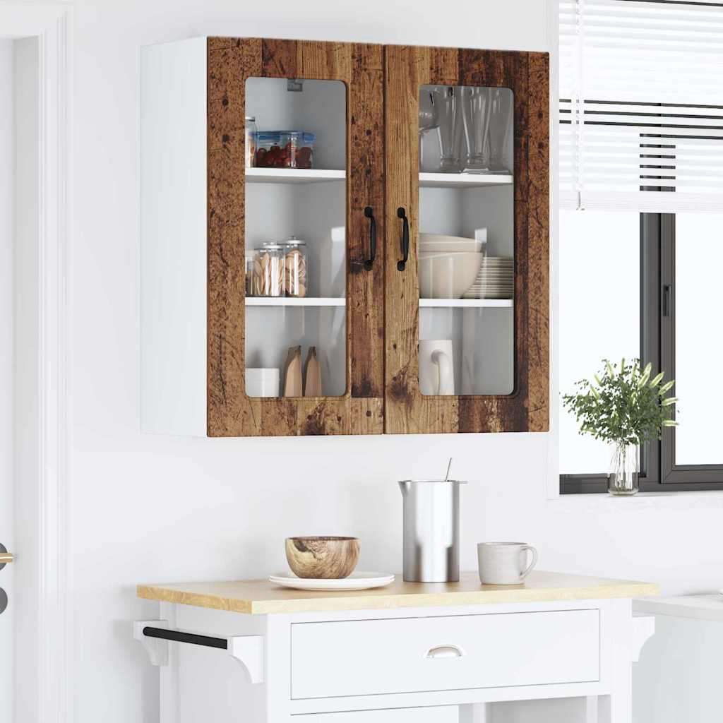  Zidni kuhinjski ormarić Zidne 2 pcs Staro drvo 40 x 31 x 80 cm | shoptok.hr