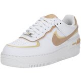 Nike Nizke superge 'AF1 SHADOW' svetlo rjava / zlato-rumena / bela | Shoptok.si