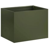  Vrtna saksija Maslinastozelena 40 x 30 x 30 cm Čelična vrata - Maslinastozelena 40 x 30 x 30 cm 1 | shoptok.hr