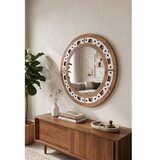 Hanah home Dekorativno drveno ogledalo | Eponuda.ba
