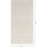 Bosch expert brusni list M480 115 x 230mm granulacija 240; pakovanje od 10 komada - 2608900767 | Eponuda.com