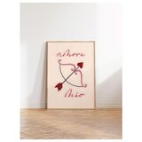 WALLXPERT Dekorativna slika u okviru 50 x 70 cm | Eponuda.com