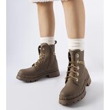 Gemre Brown boots with a chain Alcin Cijene