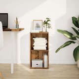  Regal za knjige boja starog drva 40x30x77 cm konstruirano drvo | shoptok.hr
