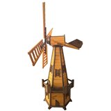  Drvena vrtna vjetrenjača, rotirajuća, ukrasna 170 cm | shoptok.hr