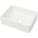 Maison Chic Umivalnik - Kopalna umivalnik - Lavabo Bela Keramika 41x30x12 cm, (21684621) Cene