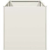 vidaXL Sadilnik Bela 40x80x40 cm Hladno valjano jeklo | Shoptok.si
