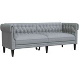  Chesterfield sofa stolica Svjetlosiva 201.5 x 74.5 x 74.5 cm | shoptok.hr