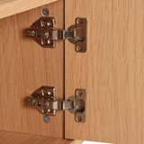 home24 NIZKA OMARICA črna, barve hrasta | Shoptok.si