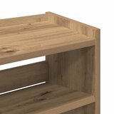  Stalak za cipele boja hrasta 60x25x81 cm konstruirano drvo Smeđa | Shoptok.si