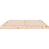  Okvir za krevet od masivnog drva 135 x 190 cm bračni | shoptok.hr