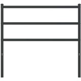  Metalno uzglavlje crno 100 cm | shoptok.hr