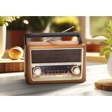Ltc ELMA 118UBT prijenosni retro radio FM/AM/SW, Bluetooth, USB, microSD, AUX i svjetiljka | shoptok.hr