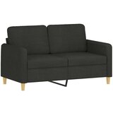  3-dijelni set sofa s jastucima crni od mikrovlakana | shoptok.hr