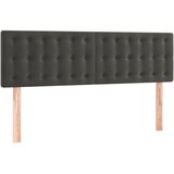  LED uzglavlje tamnosivo 144x5x78/88 cm baršunasto | shoptok.hr