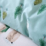 Catherine Lansfield Bela podaljšana flanelna posteljnina za zakonsko posteljo 230x220 cm Snowy Penguin – | Shoptok.si