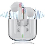 Venisymlis Prozorne ušesne slušalke Bluetooth 5.3, brezžične slušalke za vstavljanje v uho, globoki basi, (22102545) | Shoptok.si