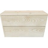  Vrtni stolovi 2 kom 60 x 60 x 30 cm od impregnirane smrekovine | Eponuda.com