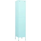 vidaXL Omara s ključavnico mint zelena 35x46x180 cm jeklo | Shoptok.si