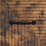  Predalna omara Dimljen hrast 33 x 34,5 x 89,5 cm Inženirski les, (5000232579) | Shoptok.si
