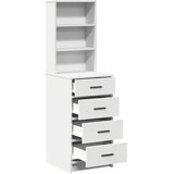  Highboard s ladicama Bijelo 40 x 41 x 135 cm Konstruirano drvo | shoptok.hr