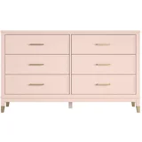 Roza komoda CosmoLiving by Cosmopolitan Westerleigh, 144 x 85 cm