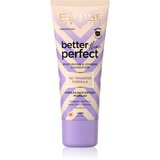 Eveline Cosmetics Better than Perfect prekrivni tekoči puder z vlažilnim učinkom odtenek 01 Ivory Neutral 30 ml Cene