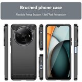 Techsuit Carbon Silicone maska za Xiaomi Redmi A3 – crna | shoptok.hr